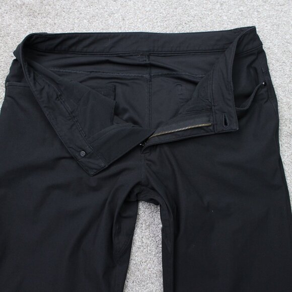 Lululemon Pants Mens 32 Black ABC Warpstreme Classic fit Straight 30" inseam - Picture 9 of 12